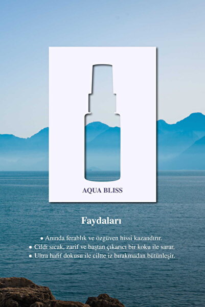 Clara Hygienics Aqua Bliss Kadın Vücut Spreyi 50ml - Bergamot, Limon ve Çiçeksi Kokulu Vegan Body Mist