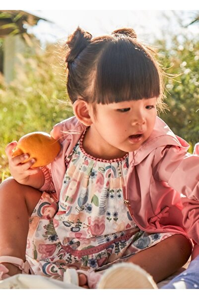 MAYORAL Kız Bebek Kalın Askılı Baskılı Elbise