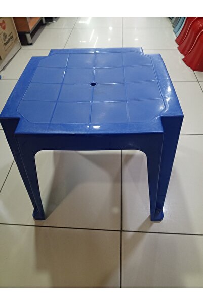 Sağlam Sabit Ayaklı Plastik Sehpa 50*50 cm ebat