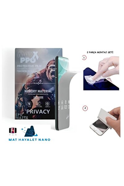tkgz Samsung Galaxy Z FOLD 7 ÖN NANO Ekran Koruyucu Esnek ULTRA İnce - MAXXPR...