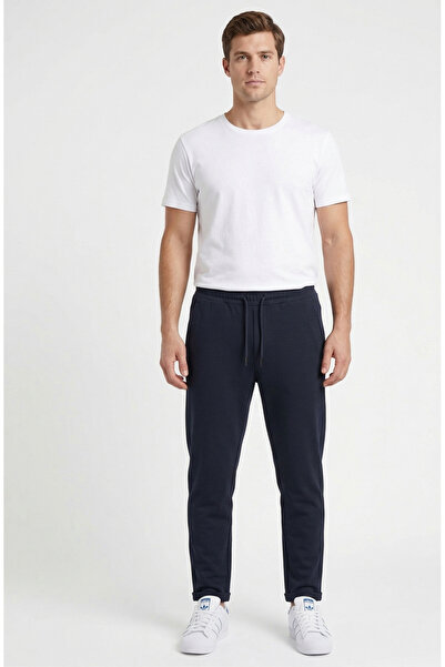 just wear zt Unisex Black Jogger Pants with Double Detailing – Comfortable Fi...