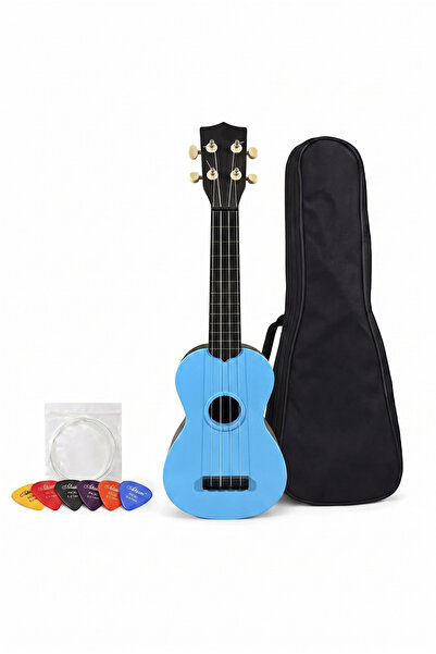 hawiian 4χορδο Ουκουλέλε Μπλε Χρώμα