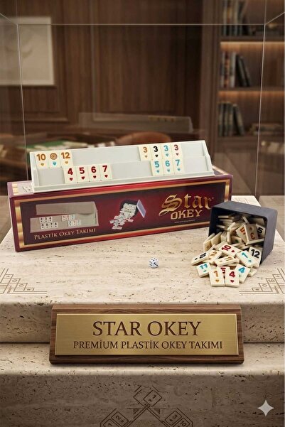 STAR FLASH PLASTİK OKEY TAKIMI