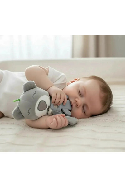 Babyjem Αρκουδάκι Sleepy με Οδοντοφυΐα 680 Γκρι