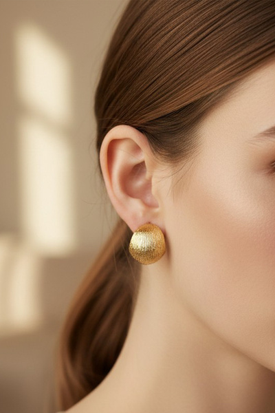 XUPING JEWELRY أقراط على شكل سلة مزينة باللؤلؤ/مجوهرات XUPING