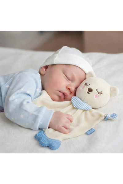 Babyjem Λευκό μωρό Jem Σύντροφος ύπνου με οδοντοφυΐα 603