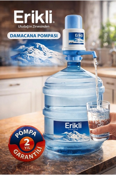 Erikli Su Pompası Mavi