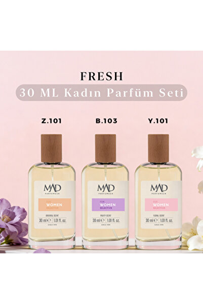 Mad Parfüm Mad Selective Fresh 30ml Kadın Parfüm Seti