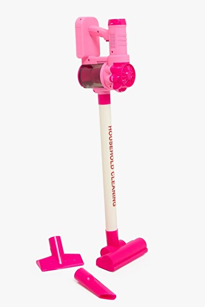 KentOyuncaK Oyuncak Süpürge - Pembe Dikey Süpürge