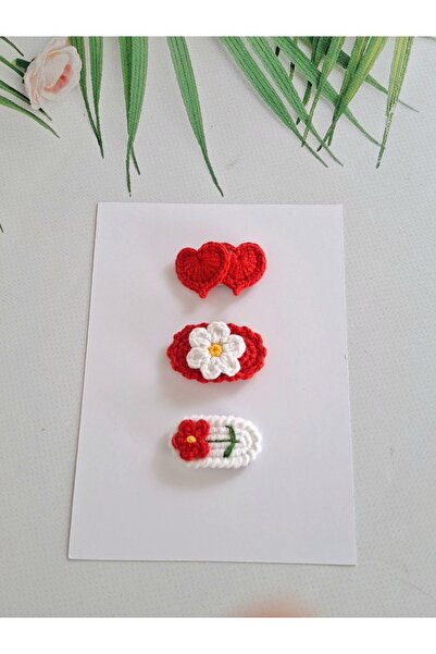 Newborn Baby Buckle Handcrafted Mixed Pack of 3 Clips Hairless Baby Buckle Handmade Baby Gift