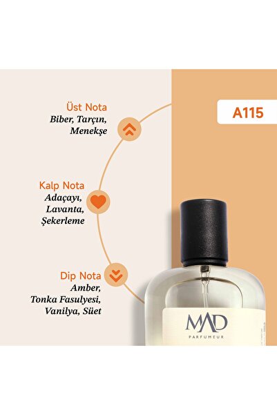 Mad Parfüm Mad A115 Selective 50 ml Erkek Parfüm