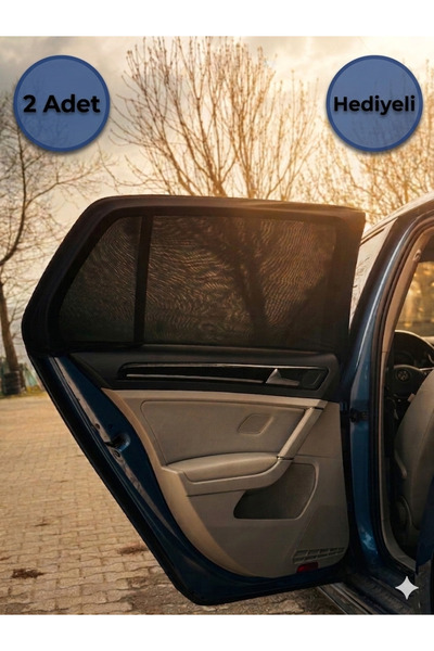 Markaflex 2 τμχ Auto Sunshade Κουρτίνα οχήματος Πλαϊνό παράθυρο Sunshade Κουρ...