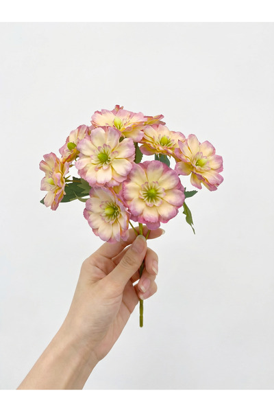 Çınar çiçekçilik Τεχνητό Μπουκέτο Λουλουδιών με 7 Κλαδιά Γαρδένια 33 εκ. Διακ...