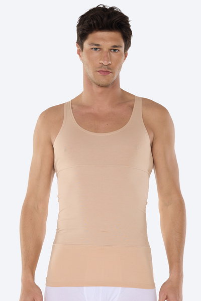 Malabadi Tricou pentru bărbați, culoarea pielii, pentru ridicarea burticii, f...