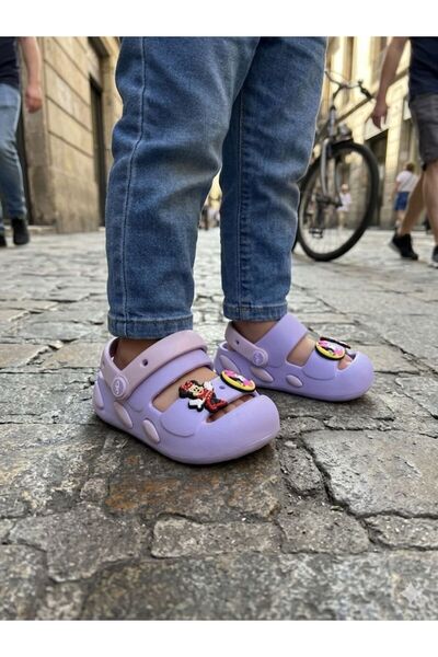 Baby Girl Sandal Slippers Ultra Soft Flexible Non-Slip Sole Figure Summer Model