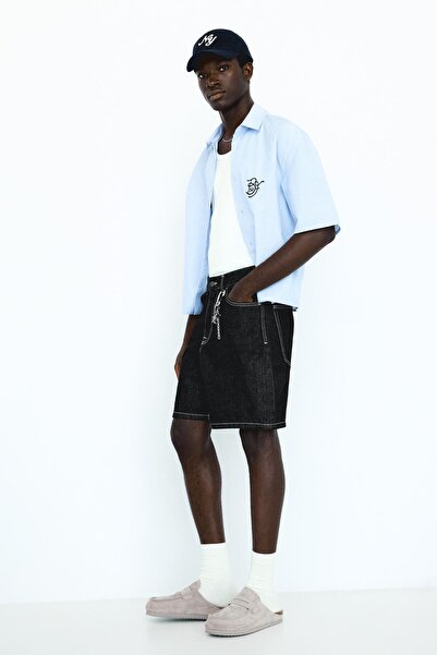 Bershka Denim bermuda