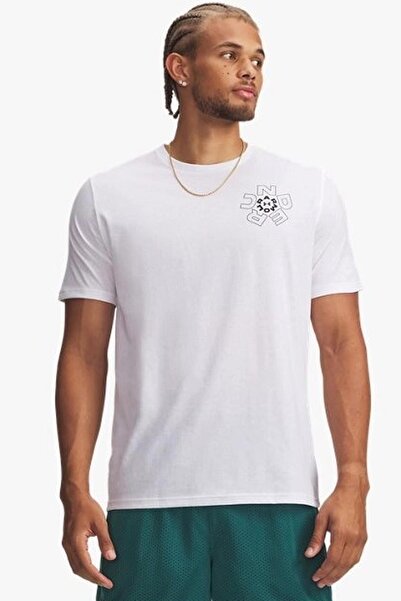 Under Armour Erkek UA Radial Wordmark Kısa Kollu T-Shirt 6009264-100
