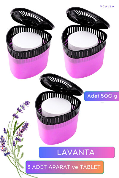 Saban Ev Tipi Nem Alıcı Set | Lavanta Esanslı | 3 Aparat 3 Tablet | Rutubet &...