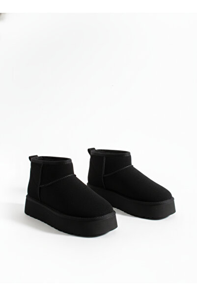 Frelyn Γυναικείες μπότες με επένδυση από γούνα, σε όψη σουέτ, χοντρή σόλα από...