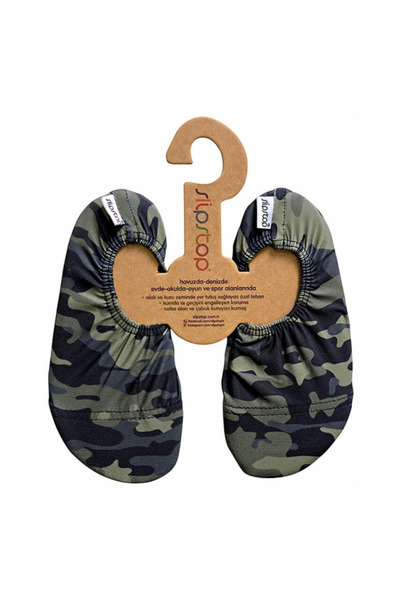 SLIPSTOP Στρατιωτικά Παιδικά Καθημερινά Παπούτσια Θαλάσσης SS18120179