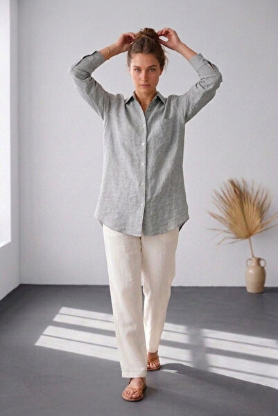 Şiir Tekstil HARBEL Cămașă și bluză pentru femei, confortabilă (regular fit),...