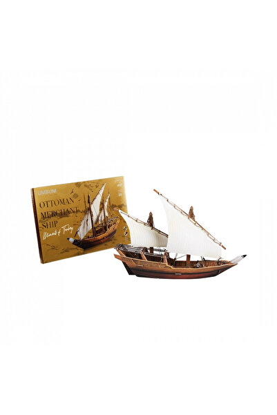 umbum Osmanlı Ticaret Gemisi 3d Karton Puzzle Yapboz