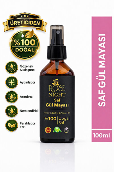Rose Night %100 Saf Gül Mayası 100 ML | Natural Rosa Yeast 0.1 L