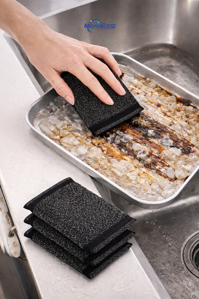 Micro Clean Miss Clean ( 2 Adet ) Sihirli Inox Paslanmaz Telli Bulaşık Süngeri