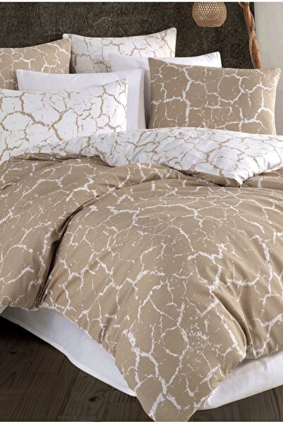 NazeninHome Σετ διπλής παπλωματοθήκης Ranforce 100% βαμβακερό |   Με σεντόνια