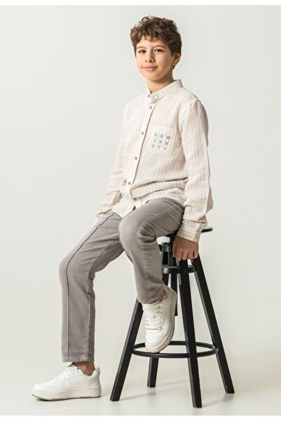 ALG Boys' Comfortable Cotton 2-Piece Set (One Size, Recommend One Size Larger)