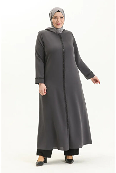 sefamerve حجر رمادي مطبوع مقاس كبير Ferace 5054-01