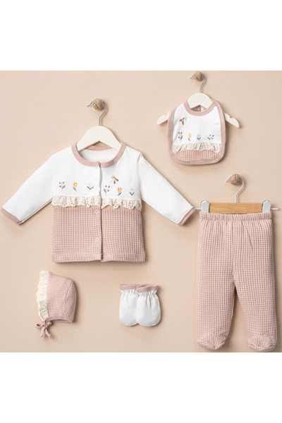 TURP BABY 5-Piece Organic Cotton Newborn Set