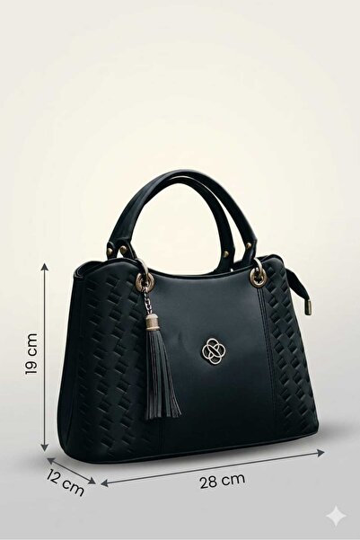 ZİVORA Τσάντα ώμου με ψάθινο σχέδιο – Γυναικεία τσάντα δώρου με πολλά διαμερί...