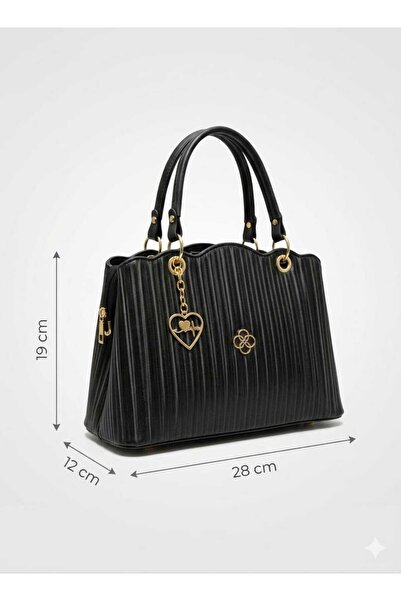 ZİVORA Γυναικεία τσάντα ώμου καθημερινής χρήσης με απαλή υφή - 2 θήκες