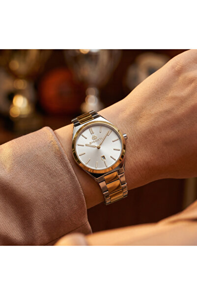 Bigotti Quotidiano Silver and Gold Stainless Steel Watch for Women BG.1.10537-3