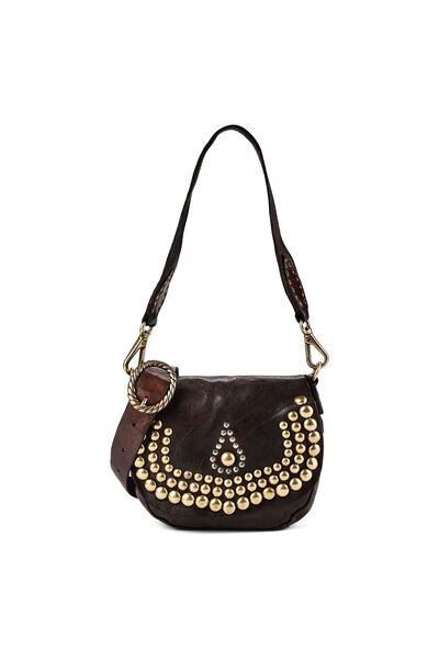 Campomaggi Mini Bag Umhängetasche Leder 18 cm