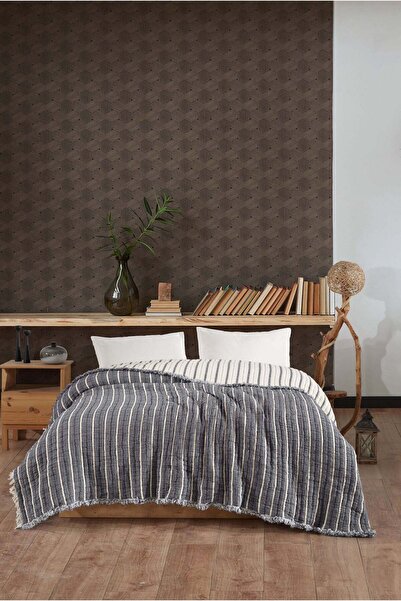 Çulha ΚΑΛΥΜΜΑ ΚΡΕΒΑΤΙΟΥ LUCA ΣΚΟΥΡΟ ΜΠΛΕ