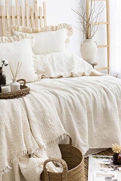 Çulha Pita Natural Bedding Set