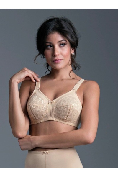 D.O.G.L. Women's Plus Size Underwire-Free Battal D - C Cup Gathering Bra for ...