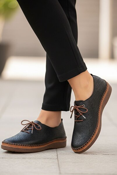 N Napa Shoe Pantofi de damă din piele naturală, confortabili, respirabili, cu...