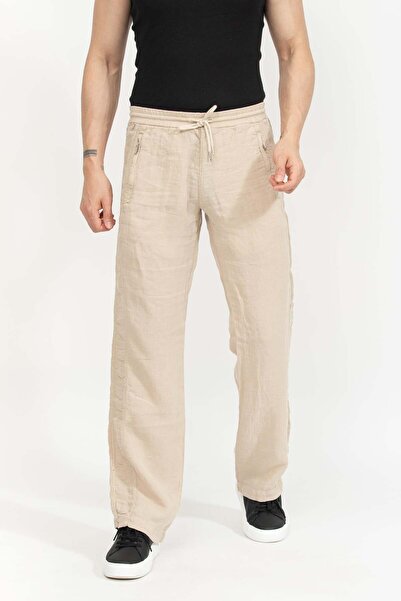 Karl Lagerfeld Erkek Chino Pantolon Bej