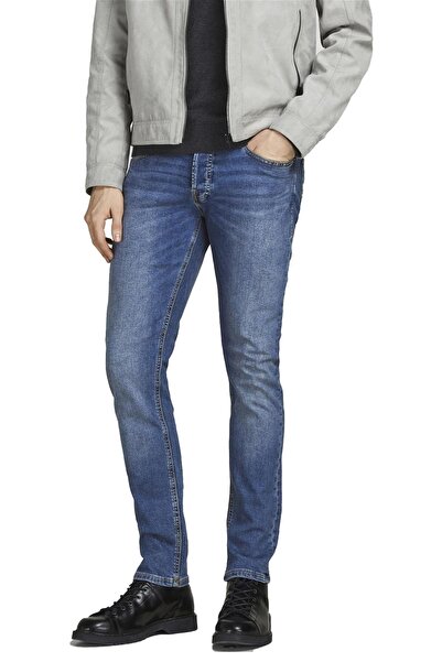 Jack & Jones 12184473 Jjıglenn Jjorıgınal Ανδρικό Jean Παντελόνι Μπλε τζιν