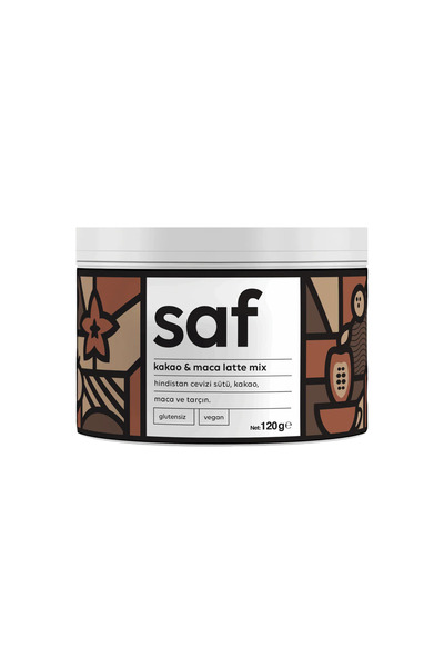Saf Nutrition Kakao & Maca Latte Mix 120gr.