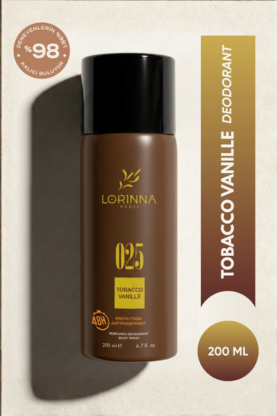 Lorinna Paris To-bacco Vanille 200 ml Perfumed Deodorant