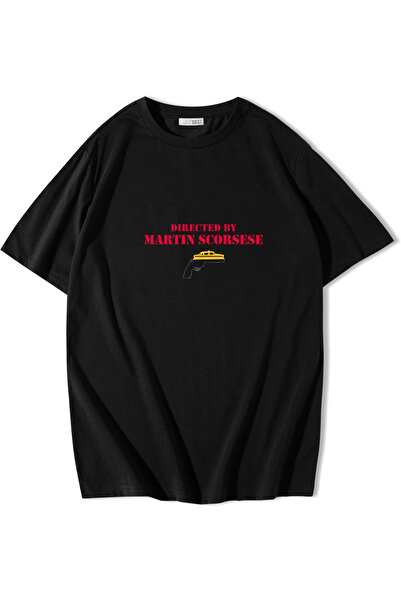 BRZ COLLECTION Unisex Oversize Directed by Martin Scorsese T-Shirt Black