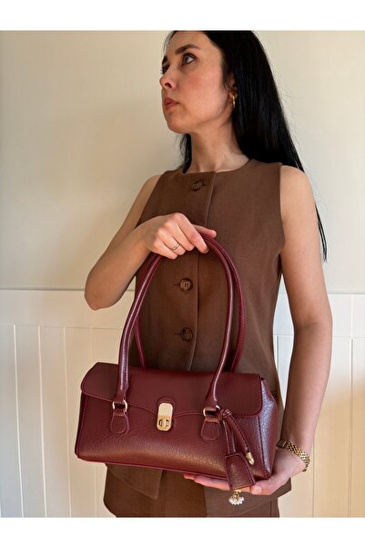 Women's Rosa Model Shoulder Bag with Cover