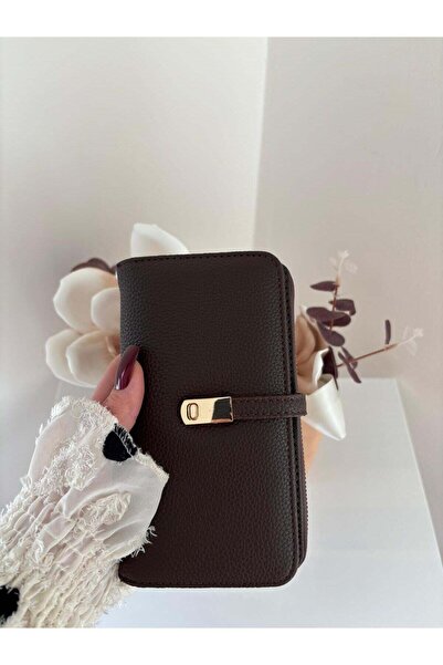 lalettobags Γυναικείο πορτοφόλι από συνθετικό δέρμα σε ανοιχτό καφέ χρώμα με ...