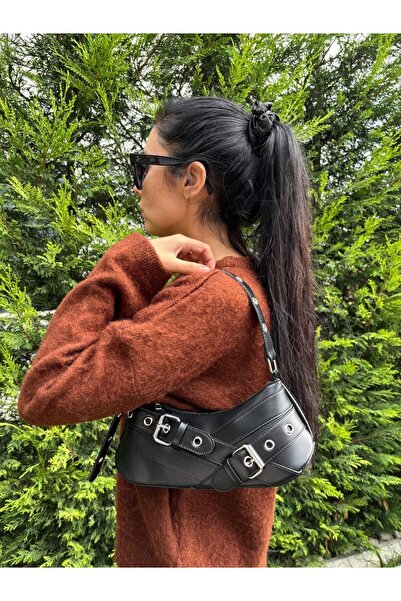 lalettobags Γυναικεία τσάντα ώμου Lotus Model Cross με ρυθμιζόμενο λουράκι ζώνης