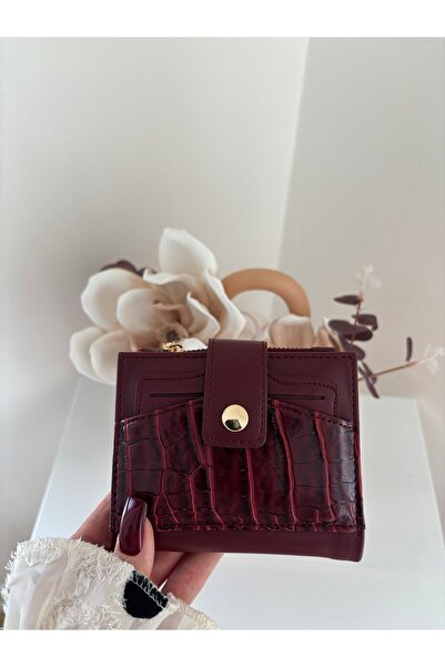 lalettobags Γυναικείο αποσπώμενο πορτοφόλι από συνθετικό δέρμα με λεπτομέρεια...