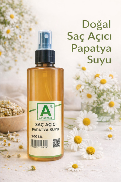 Aktarzane Saç Açıcı Papatya Suyu Saç Rengi Açıcı Avantajlı Boy Papatya Suyu 2...